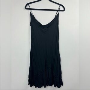 Free people Black Slip Dress